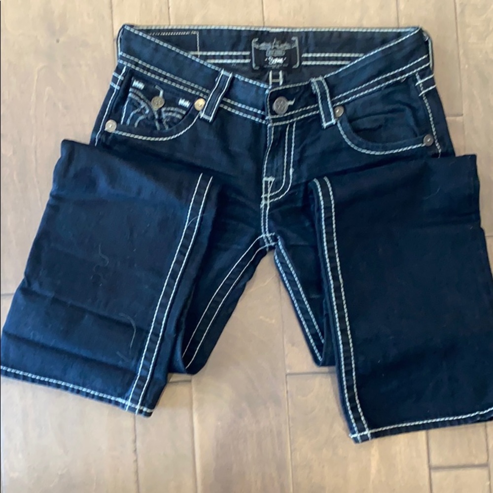 Big Star dark blue denim!